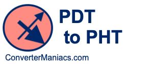 pdt to philippine time|PDT to PHT Converter .